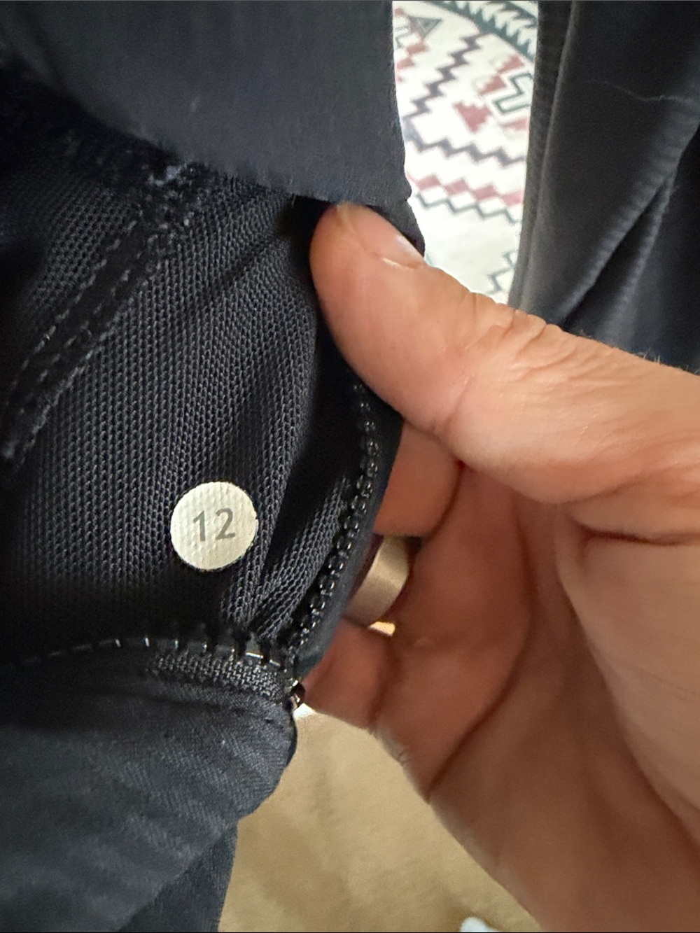 lululemon athletica Black Hooded Zip-Up Jacket - Picture 3 of 6